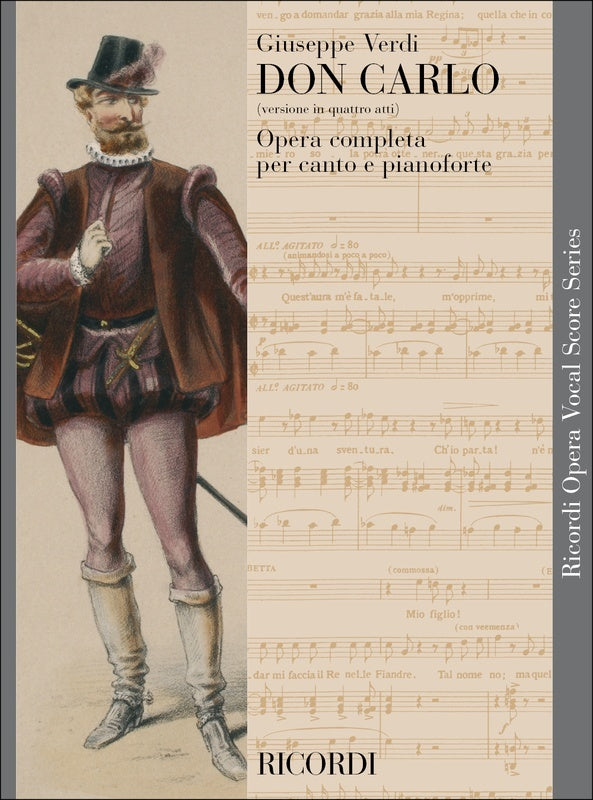Don Carlo Vs 4 Acts Book