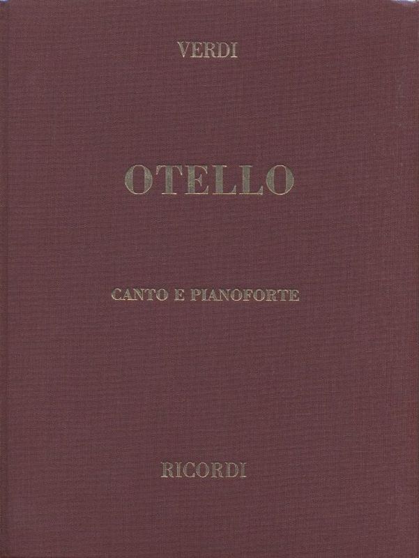 Otello Vocal Score Cloth Bound (Hardcover Book) Book