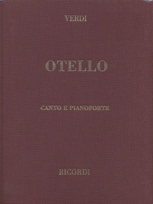 Otello Vocal Score Cloth Bound (Hardcover Book) Book