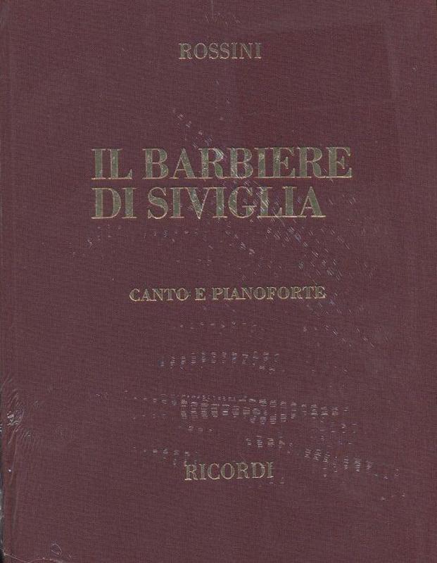 Il Barbiere Di Siviglia Ital / English Book