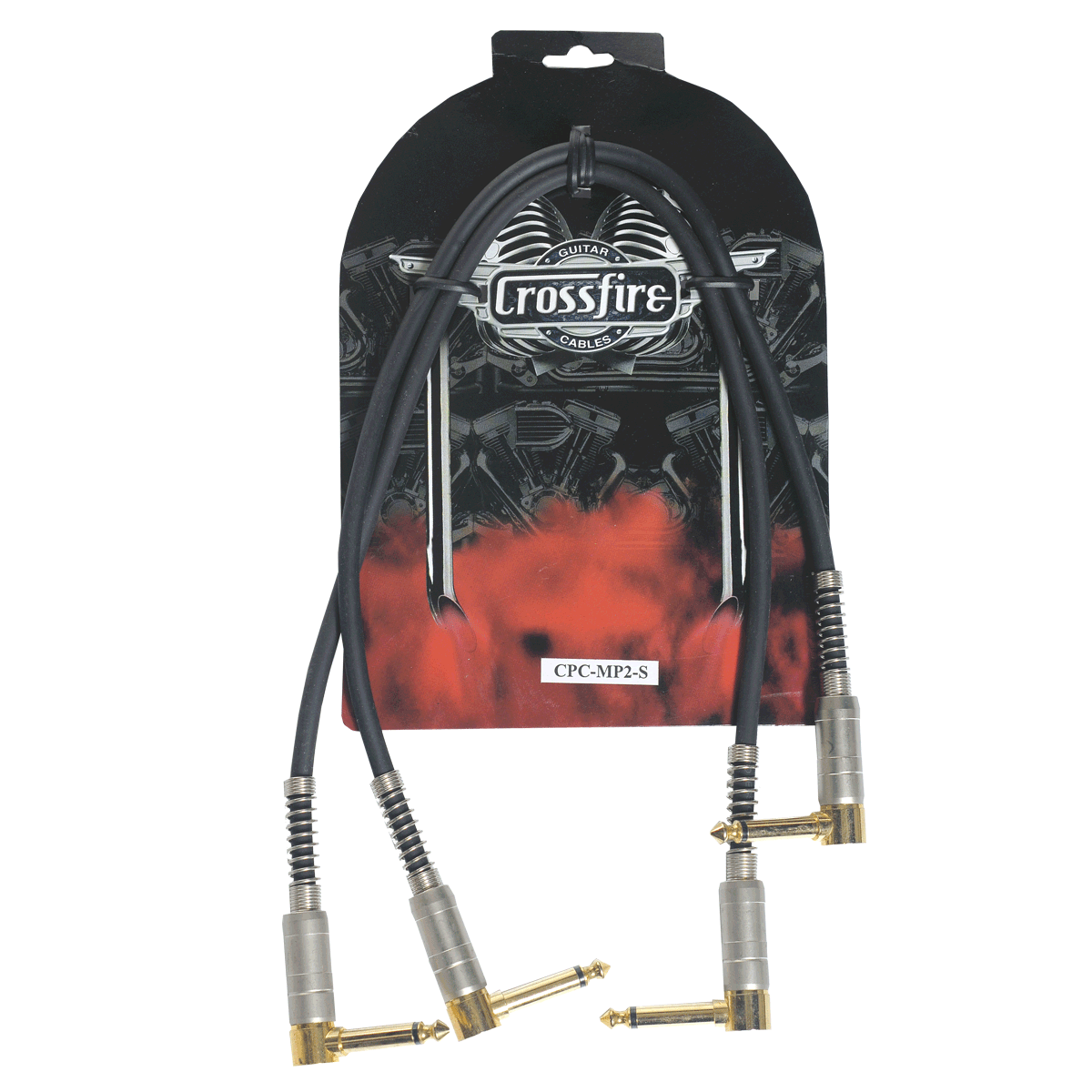 Crossfire EFX Pedal 2x 20" Patch Cables Set
