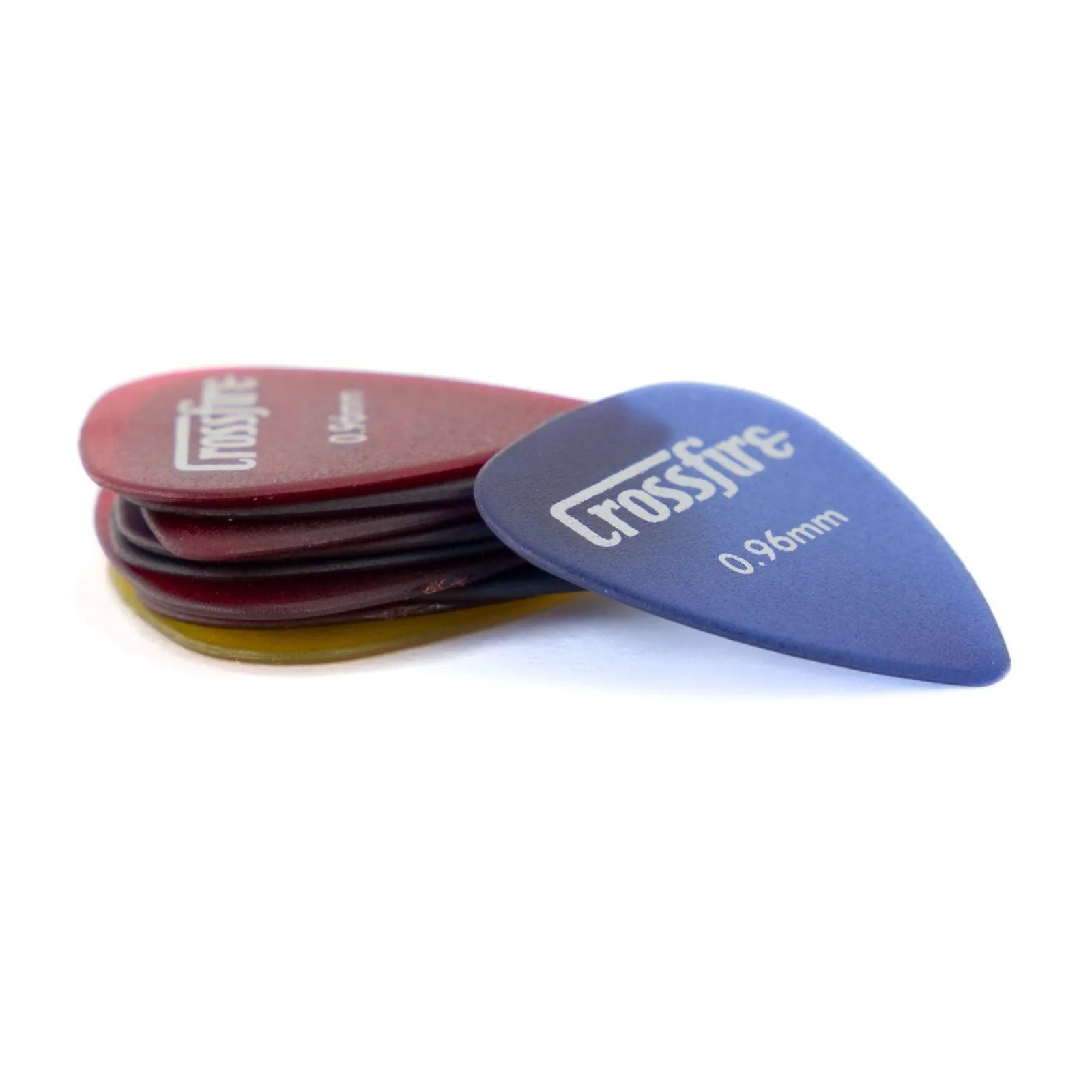 Crossfire 0.96mm Heavy Guitar Picks - 10 Pack Assorted Colors — view 3
