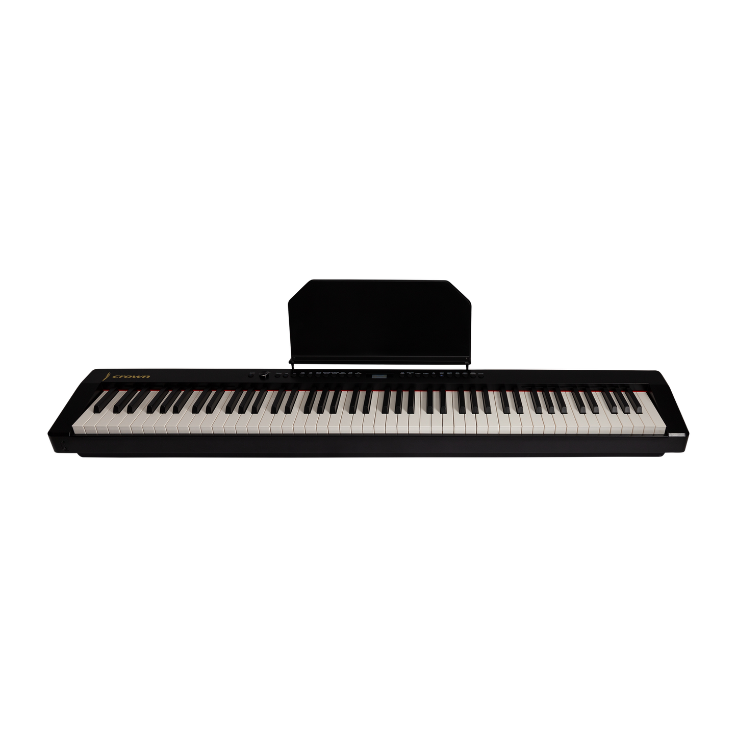Crown CPP-811-BLK Portable 88-Key Weighted Digital Piano with French Dream Sound Engine — view 2