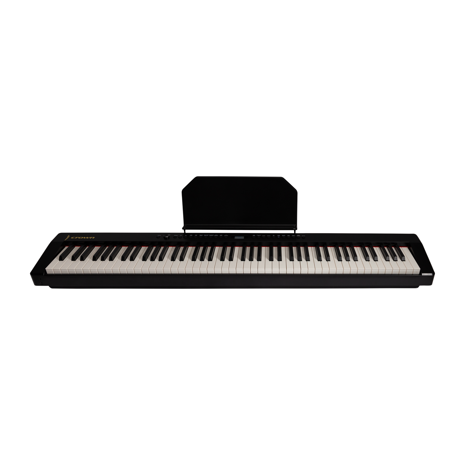 Crown CPP-811-BLK Portable 88-Key Weighted Digital Piano with French Dream Sound Engine — view 2