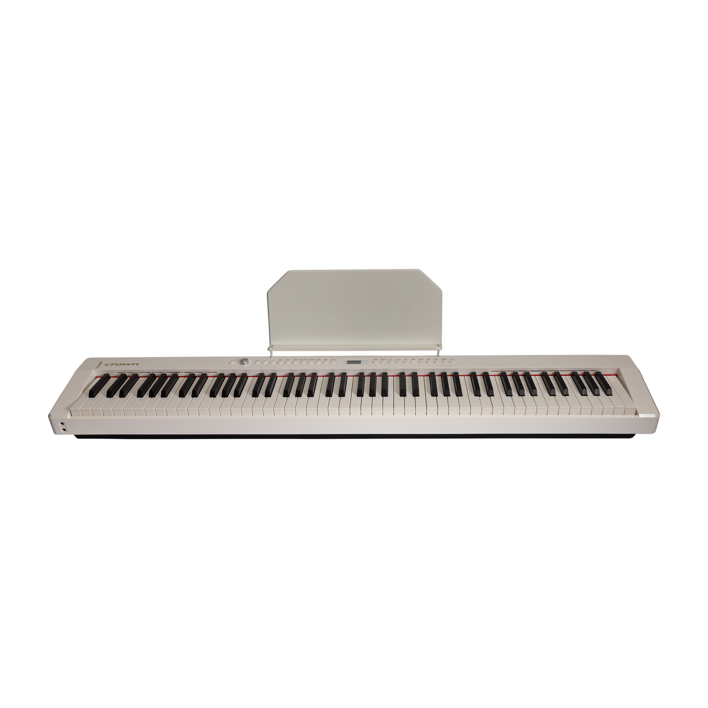 Crown CPP-811-WHT 88-Key Portable Digital Piano with Hammer-Action Keyboard and French Dream Sound Engine — view 2