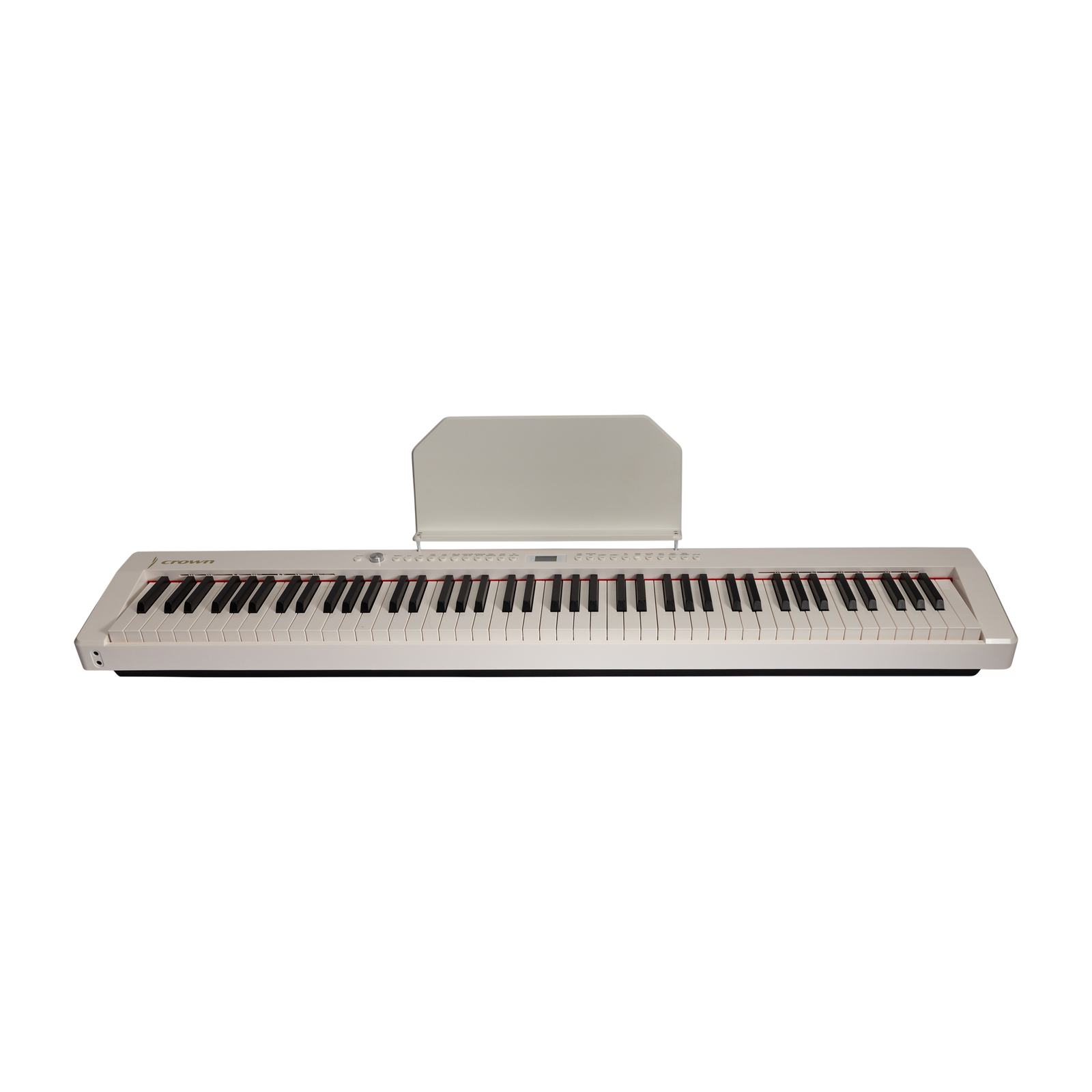 Crown CPP-811-WHT 88-Key Portable Digital Piano with Hammer-Action Keyboard and French Dream Sound Engine — view 2