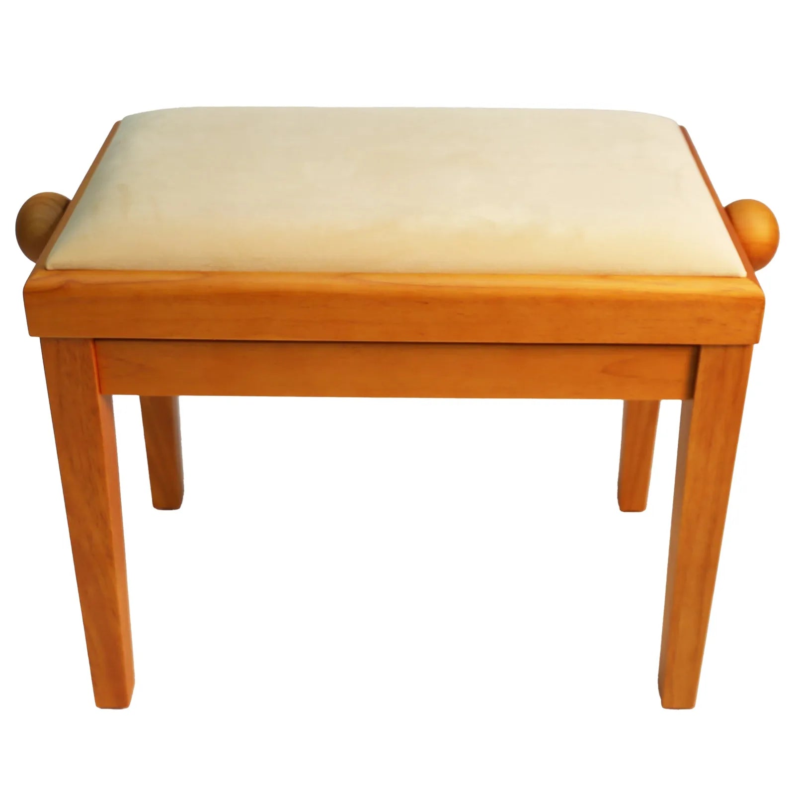 Crown Piano Bench CPS-5A-NAT Natural Finish, Adjustable Height, Soft Padded Seat, Durable Construction — view 2