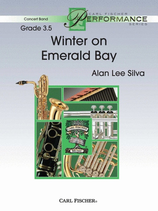 Winter On Emerald Bay Concert Band  Score/Parts