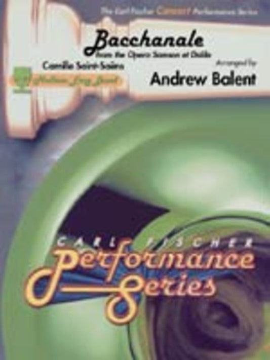 Bacchanale Arr Balent (Music Score/Parts) Book