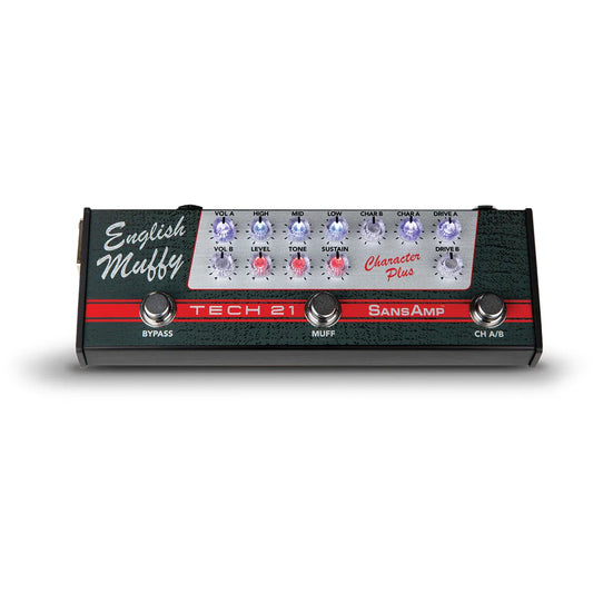 Tech 21 Character Plus Series English Muffy Electric Guitar Pedal