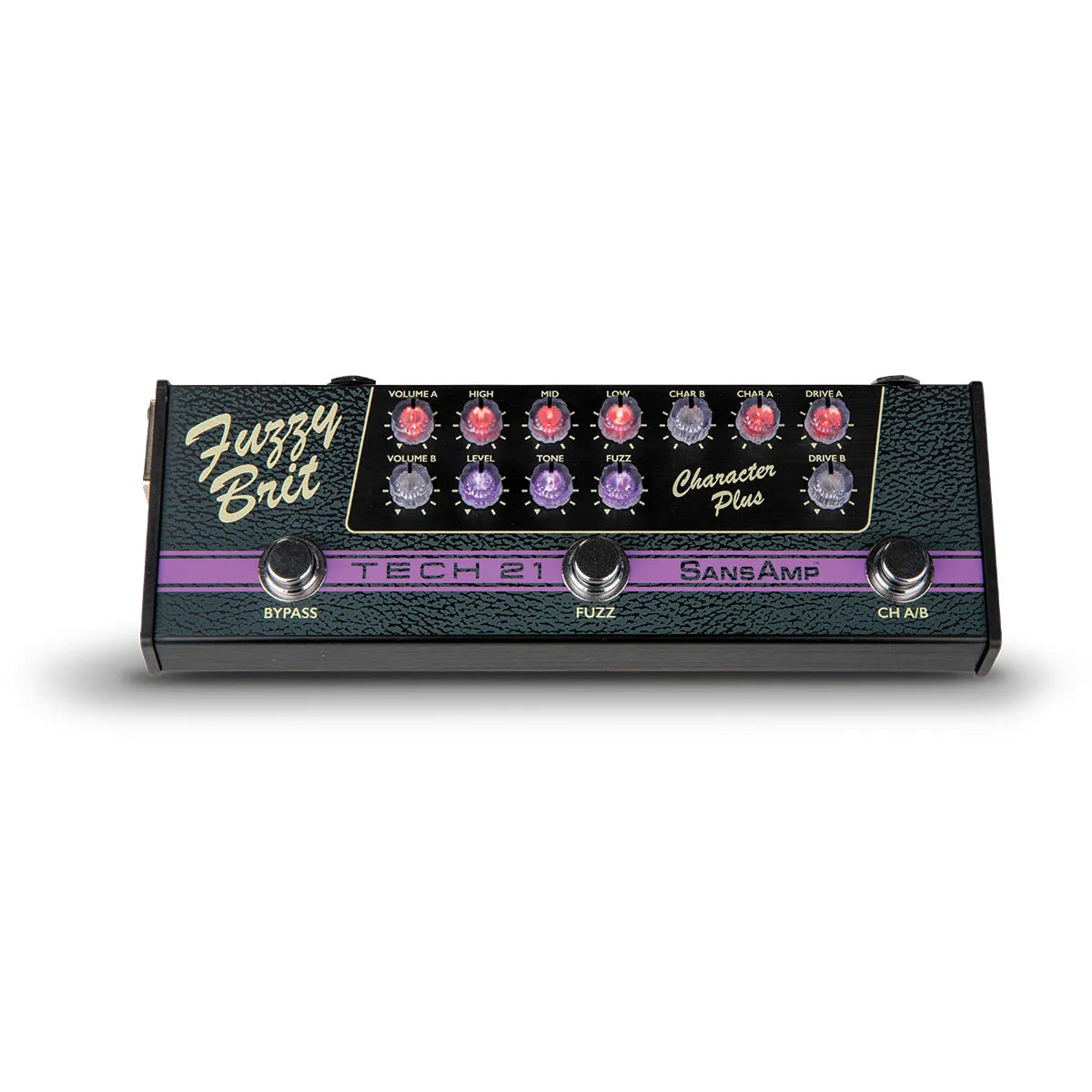 Tech 21 Character Plus Series Fuzzy Brit Electric Guitar Pedal