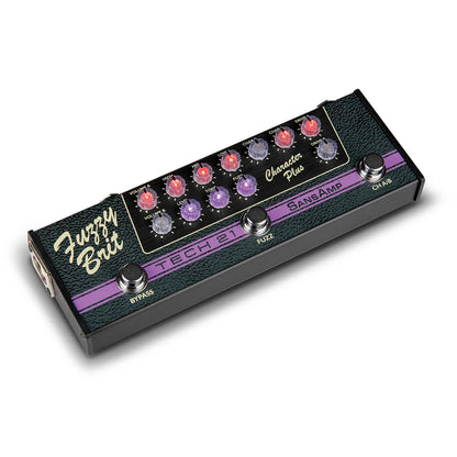 Tech 21 Character Plus Series Fuzzy Brit Electric Guitar Pedal — view 2