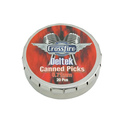 Crossfire Deltek 0.71mm Assorted Guitar Picks 20 Pack — view 3
