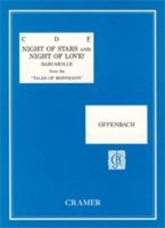Night of Stars & Night of Love for High Voice/Piano by Jacques Offenbach, Published by Cramer Music