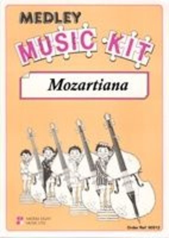 Mozartiana Medley Music Kit by Wolfgang Amadeus Mozart - Cramer Music Series