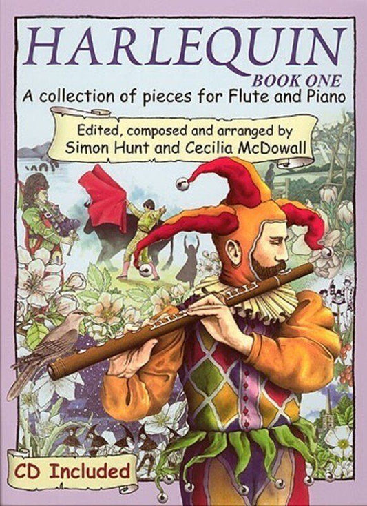 Harlequin Book 1 for Flute and Piano with CD