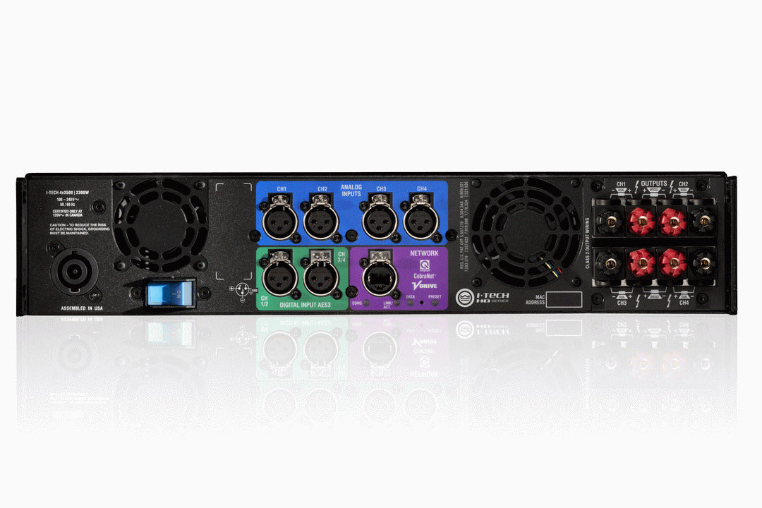 Crown It3500Hdb 4Ch 4000W@4Ohm Amp — view 2