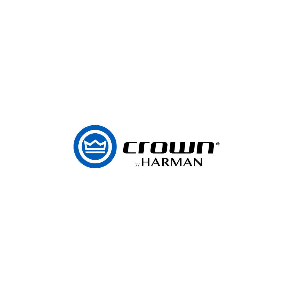 Crown Vrack It12000Hd Enclosure No Amp W/Pd + I/O