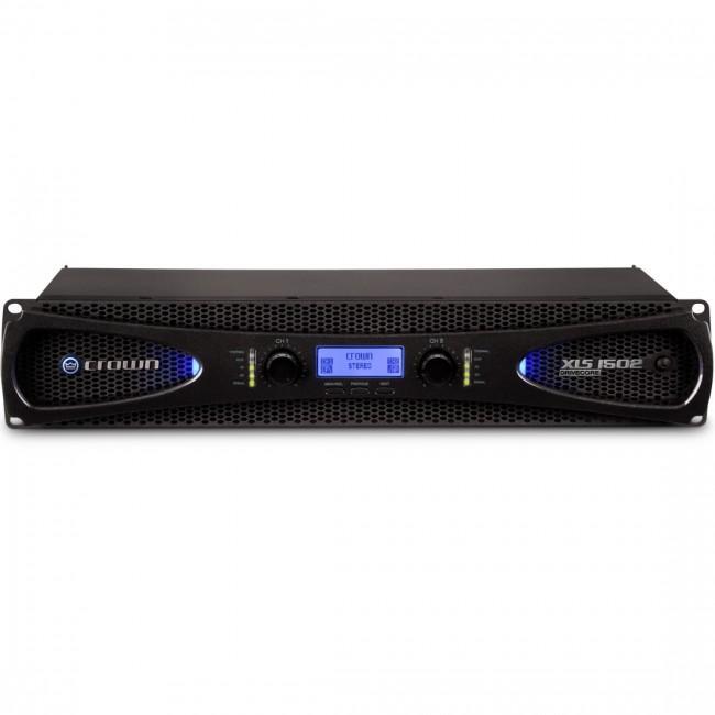 Crown XLS 1502 Power Amplifier 2-Ch 525W 4Ohm w/ DSP Control