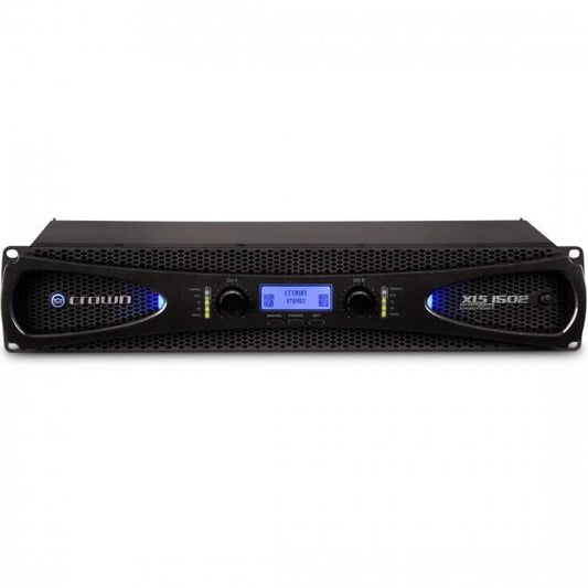 Crown XLS 1502 Power Amplifier 2-Ch 525W 4Ohm w/ DSP Control