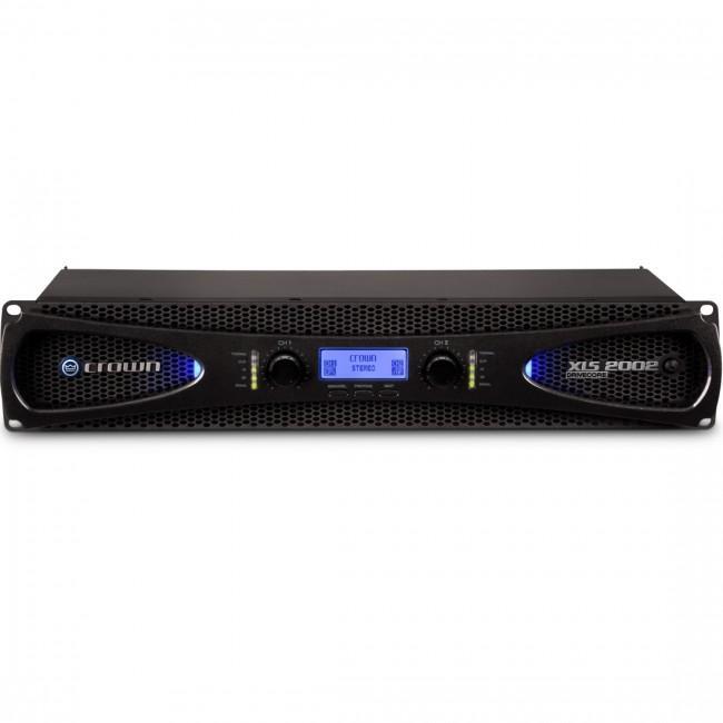 Crown XLS 2002 Power Amplifier 2-Ch 650W 4Ohm w/ DSP Control