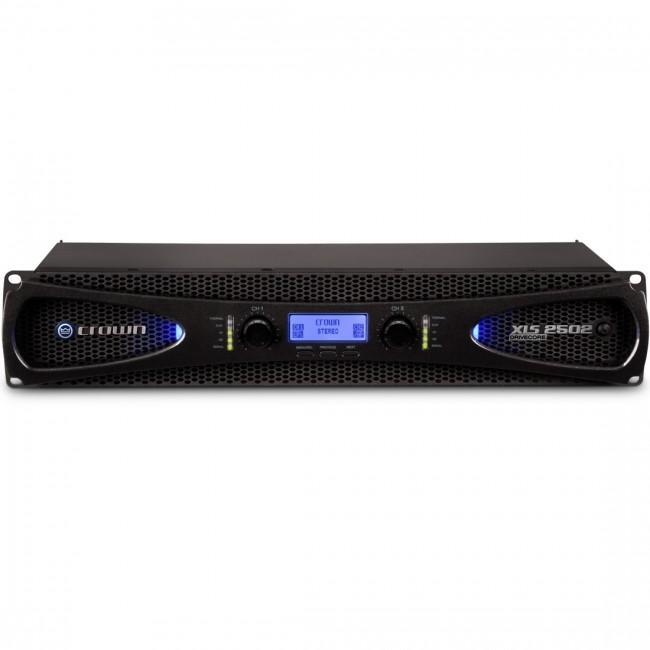 Crown XLS 2502 Power Amplifier 2-Ch 775W 4Ohm w/ DSP Control