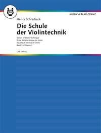 Schradieck School of Violin Technique Volume 2, 16 Pages, Published by Cranz