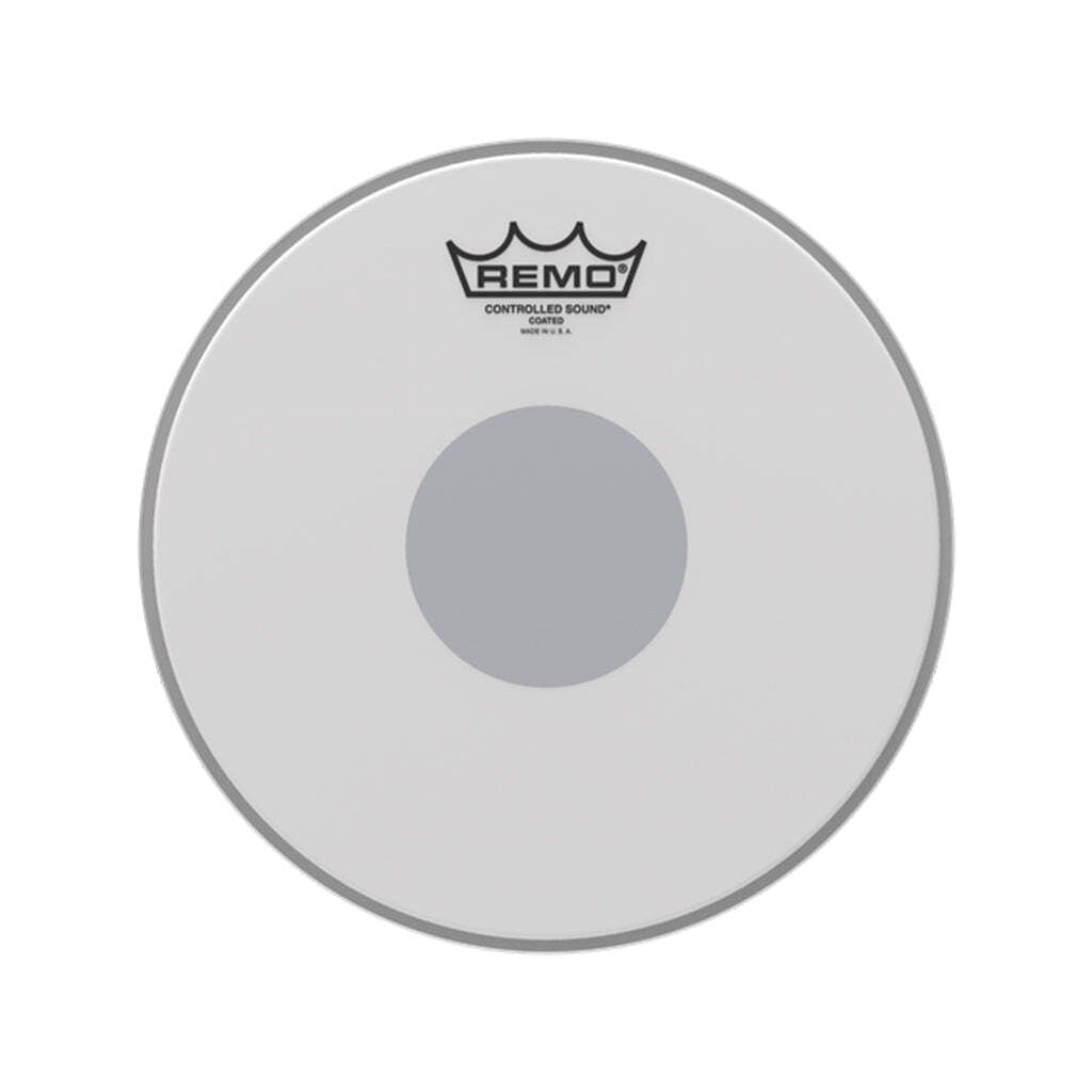 Remo 10" Control Sound Coated Batter - Black Dot