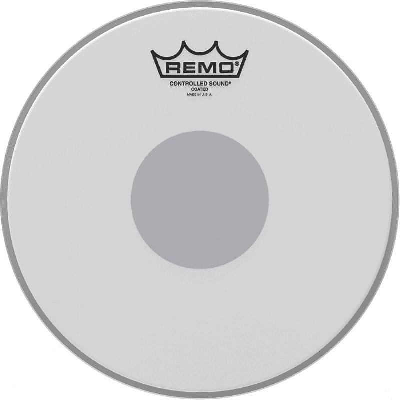 Remo 12" Controlled Sound Coated Drum Head w/ Black Dot