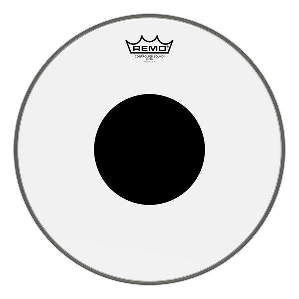 Remo 8" Controlled Sound Clear Drum Head w/ Black Dot