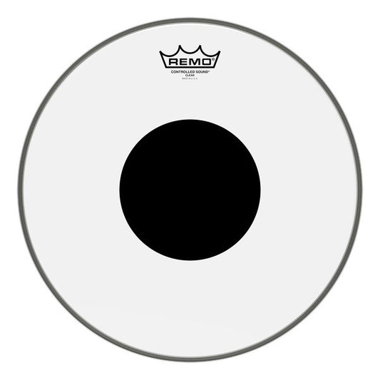 Remo 16" Controlled Sound Clear Drum Head w/ Black Dot
