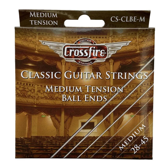 Crossfire Premium Classical Guitar Strings - Medium Tension - Ball End