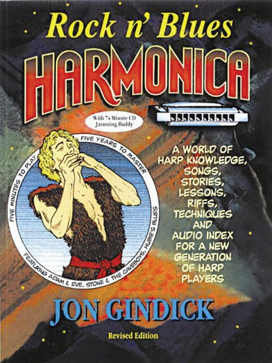 Rock N Blues Harmonica Softcover Book/CD