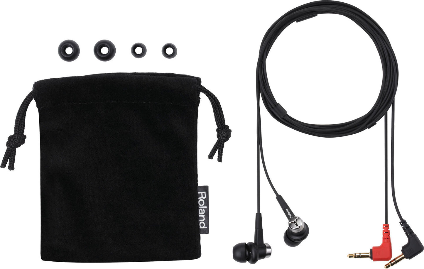 ROLAND CS-10EM Binaural Microphone Earphones for Field Recording & Monitoring — view 3