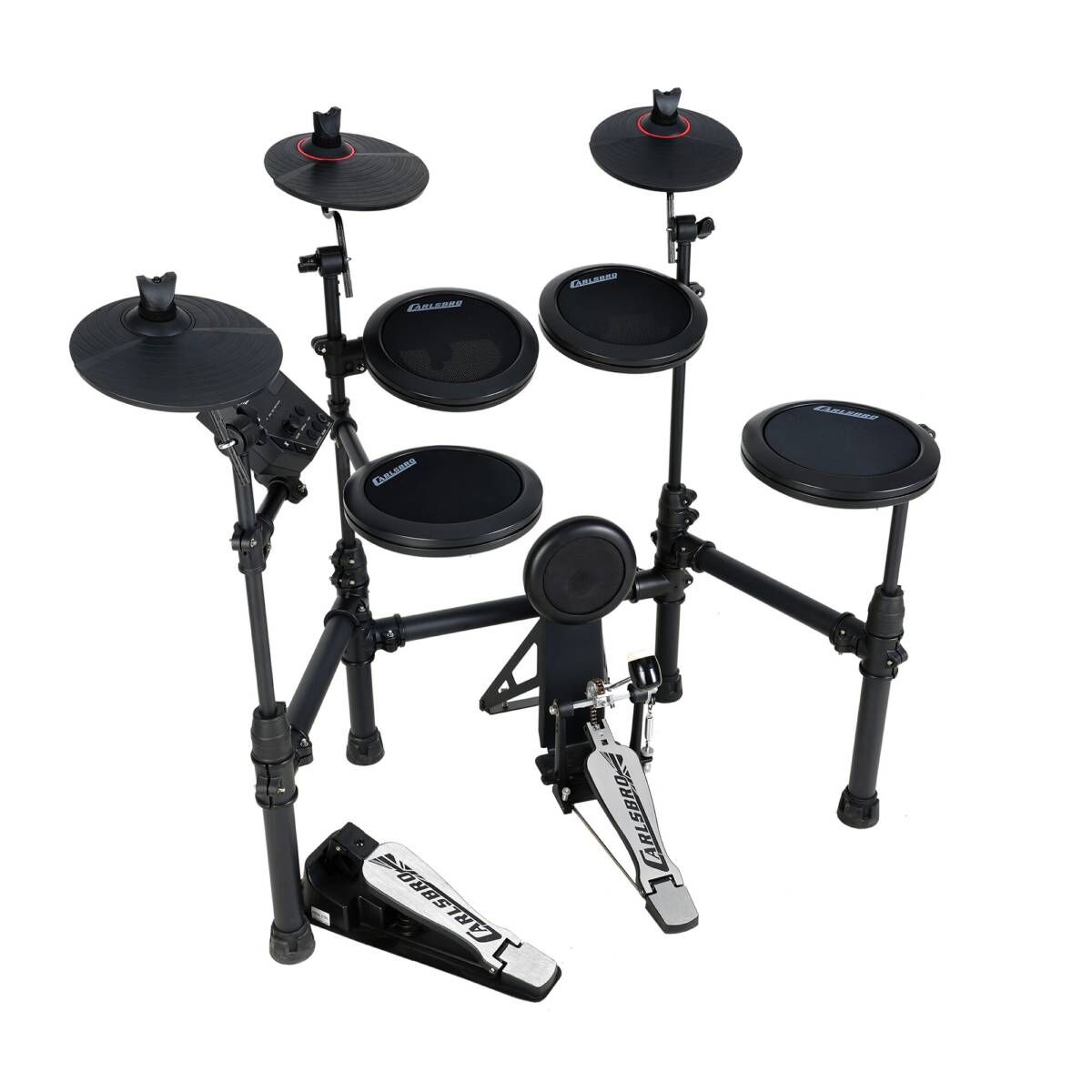 Carlsbro CSD15M 8-Piece Electronic Drum Kit with DXP DA1235 Stool & DCN2 Headphones — view 2