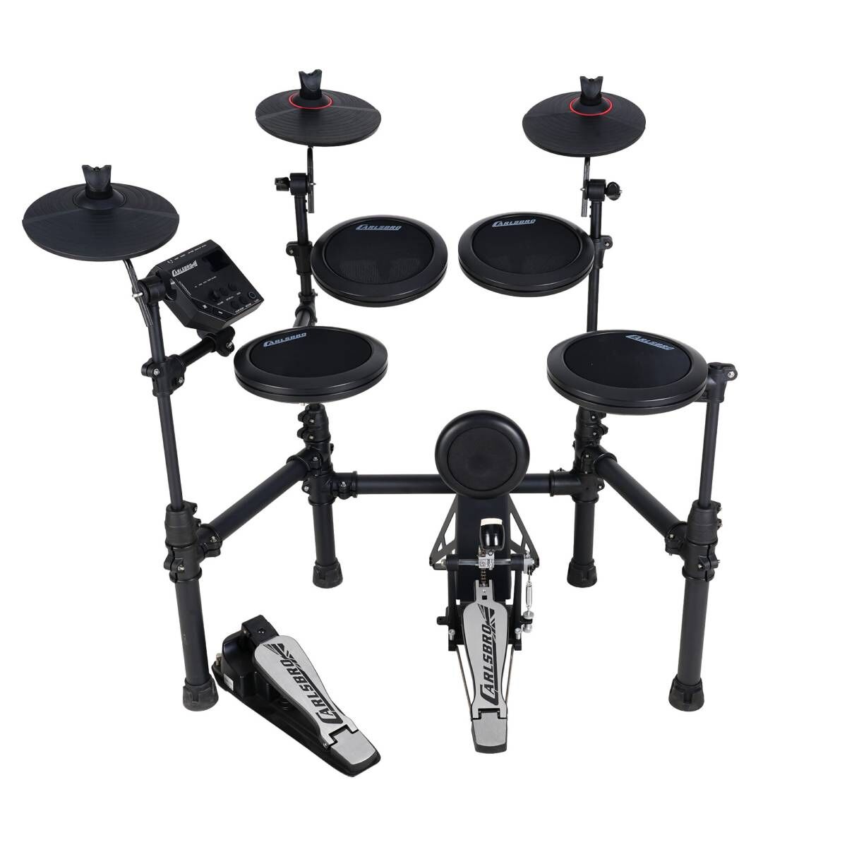 Carlsbro CSD15M 8-Piece Electronic Drum Kit with DXP DA1235 Stool & DCN2 Headphones