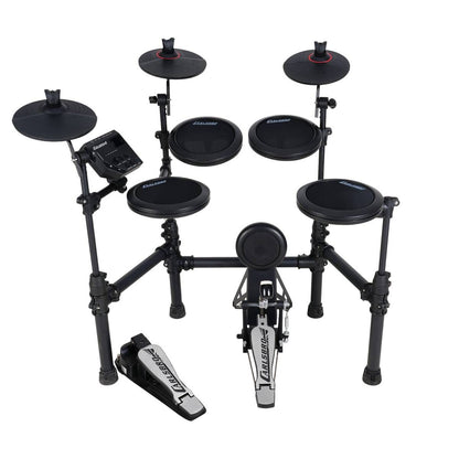 Carlsbro CSD15M 8-Piece Electronic Drum Kit with DXP DA1235 Stool & DCN2 Headphones
