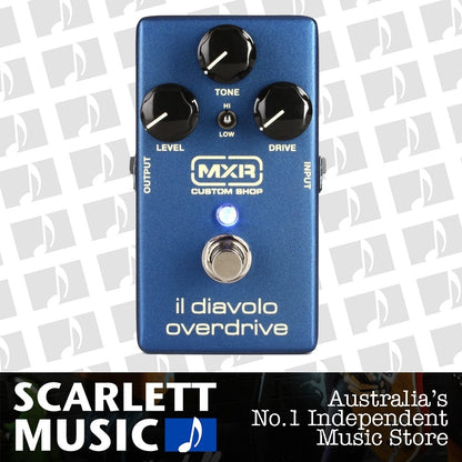 MXR Custom Shop Il Diavolo Overdrive Effect Pedal — view 2