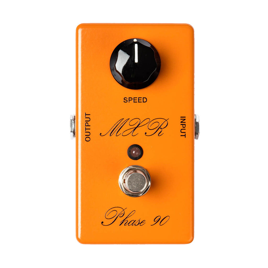 MXR Custom Shop Script Phase 90 Pedal with LED and AC Power Jack