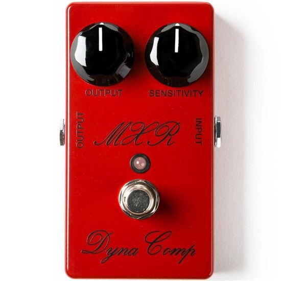 MXR CSP102SL Script Dyna Comp Compressor Pedal w/ LED & Power Jack