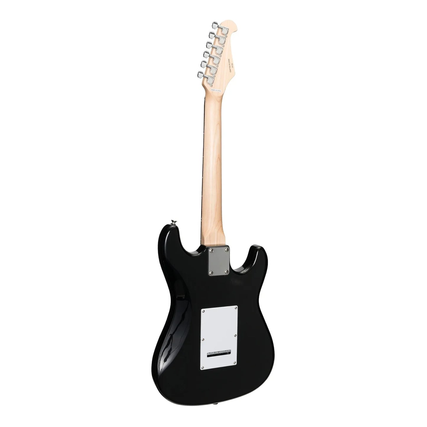 Casino CST-20L Black Left Handed Short-Scale Electric Guitar Set with Gig Bag — view 3