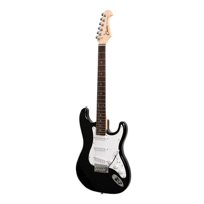 Casino CST-22-BLK Electric Guitar Set ST-Style Black with Gig Bag, Strap, Lead, and Picks — view 2