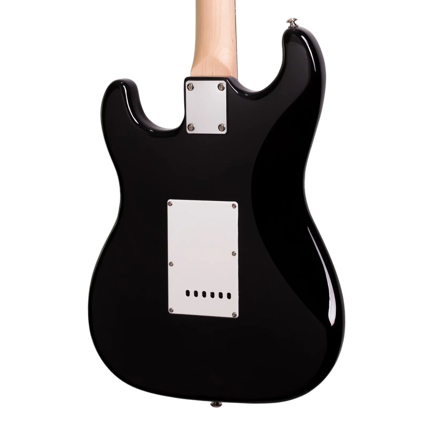 Casino CST-22-BLK Electric Guitar Set ST-Style Black with Gig Bag, Strap, Lead, and Picks — view 6