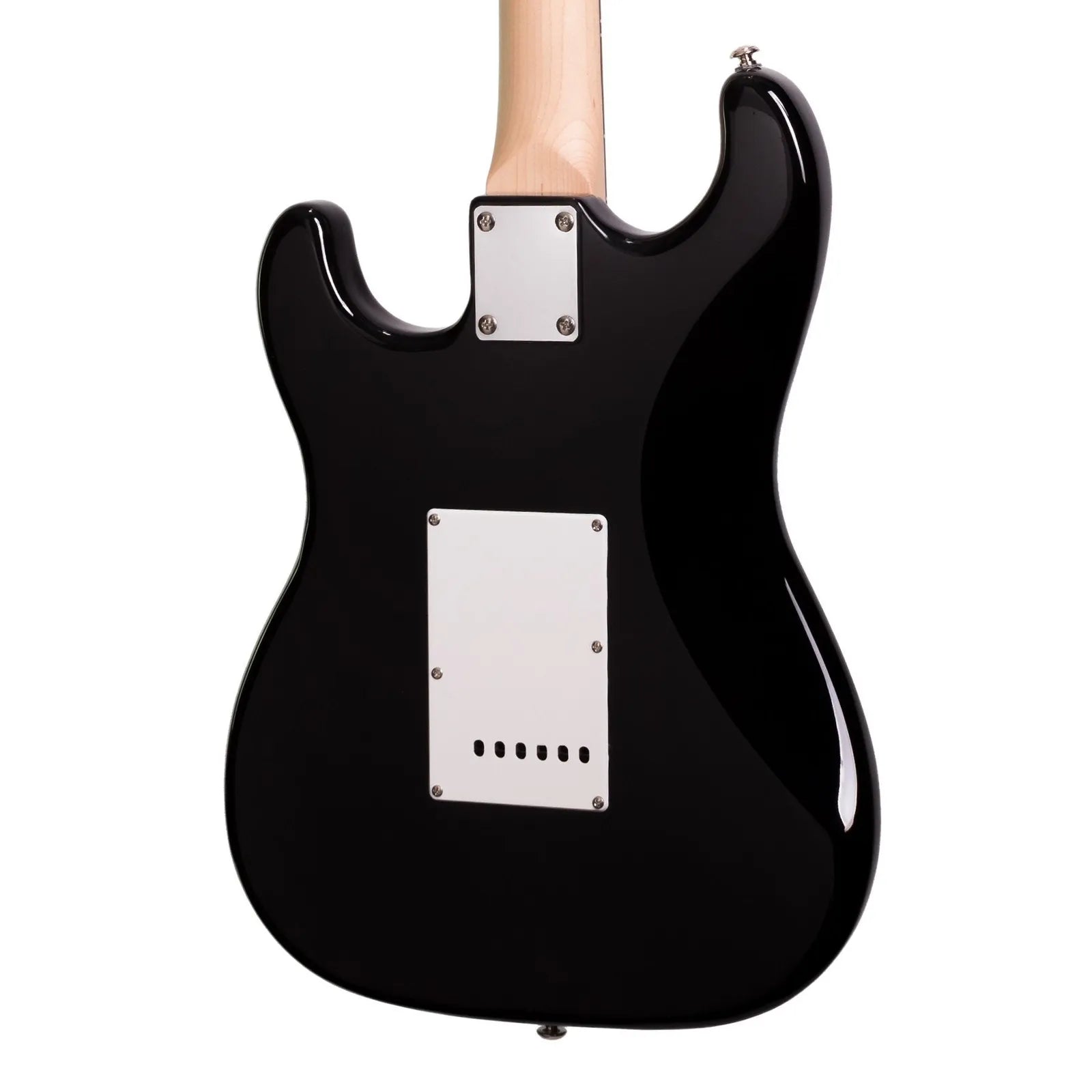 Casino CST-22-BLK Electric Guitar Set ST-Style Black with Gig Bag, Strap, Lead, and Picks — view 6