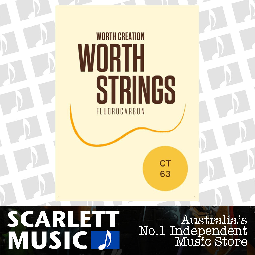 Worth Creations Clear Tenor Ukulele Ukulele Strings - 2 Restrings Per Packet ( CT ) — view 2