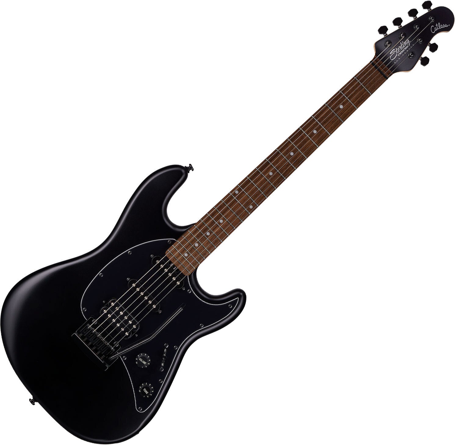 Sterling by Music Man S.U.B. Cutlass CT30HSS, Stealth Black Electric Guitar
