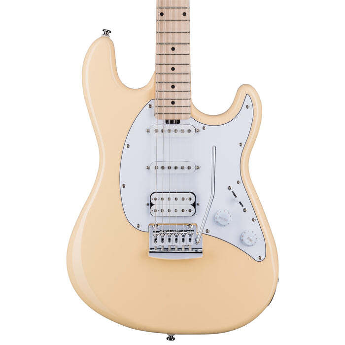 Sterling by Music Man S.U.B. Cutlass CT30HSS, Vintage Cream Electric Guitar — view 2