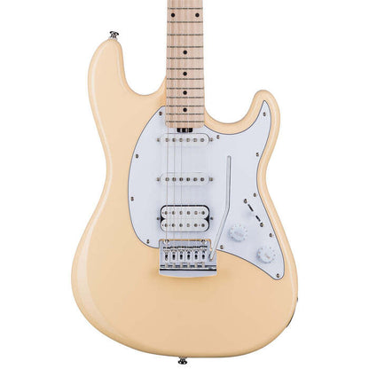 Sterling by Music Man S.U.B. Cutlass CT30HSS, Vintage Cream Electric Guitar — view 2