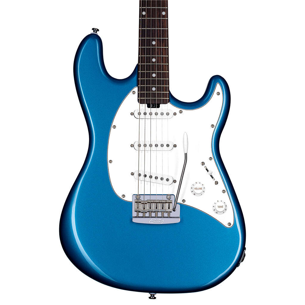 Sterling by Music Man SBMM Cutlass CT50SSS, Toluca Lake Blue Electric Guitar — view 2