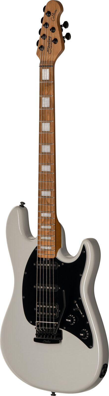 Sterling by Music Man CT50XHSS Cutlass Plus HSS Electric Guitar in Chalk Grey — view 3